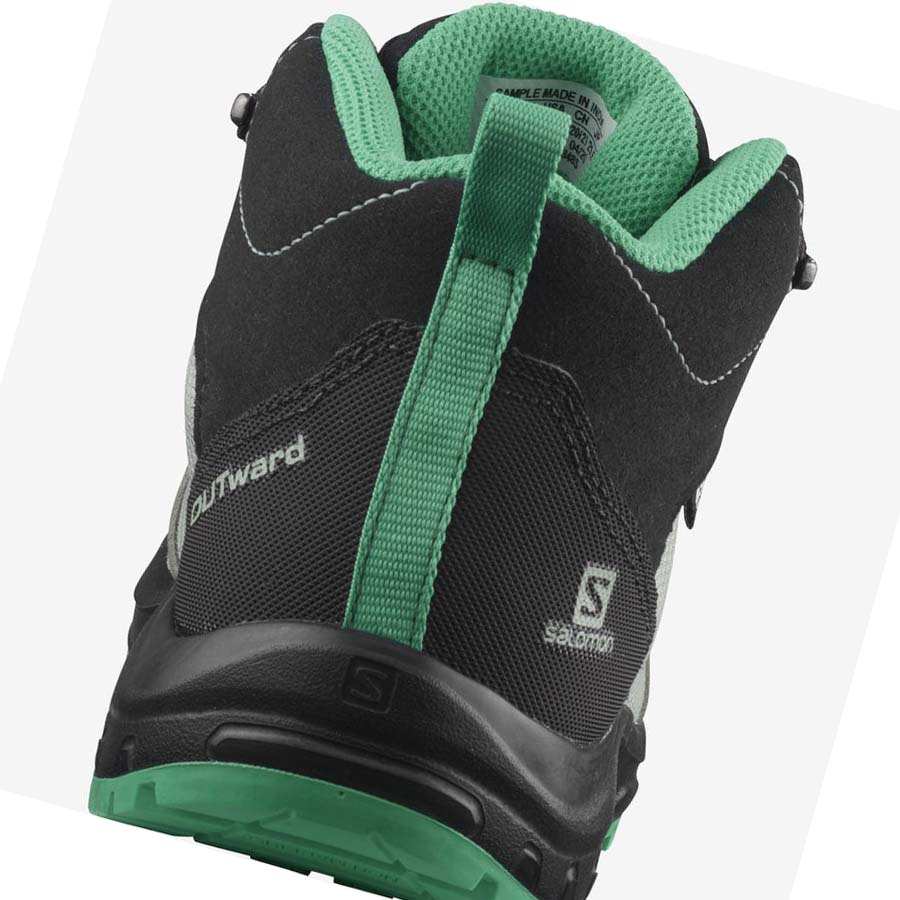 Salomon OUTWARD CLIMASALOMON™ WATERPROOF Çocuk Yürüyüş Ayakkabısı Nane | TR 2040WNB